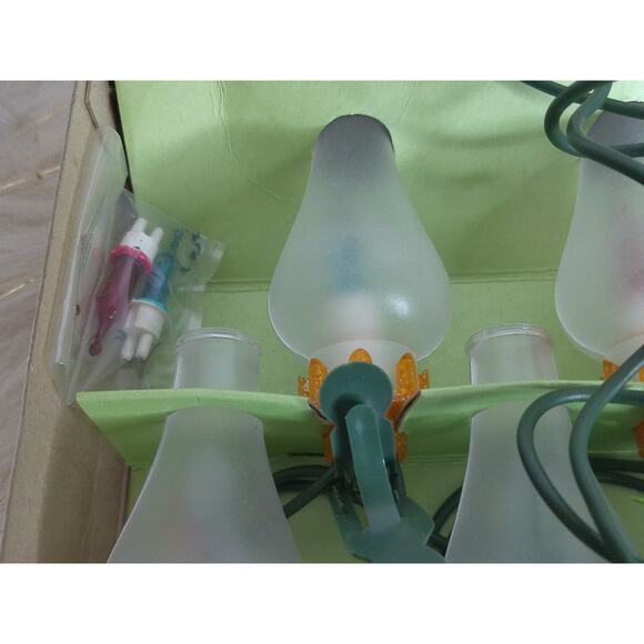 Vintage GE Merry Midget 12 Colonial Lights Christmas Holiday - Picture 9 of 10